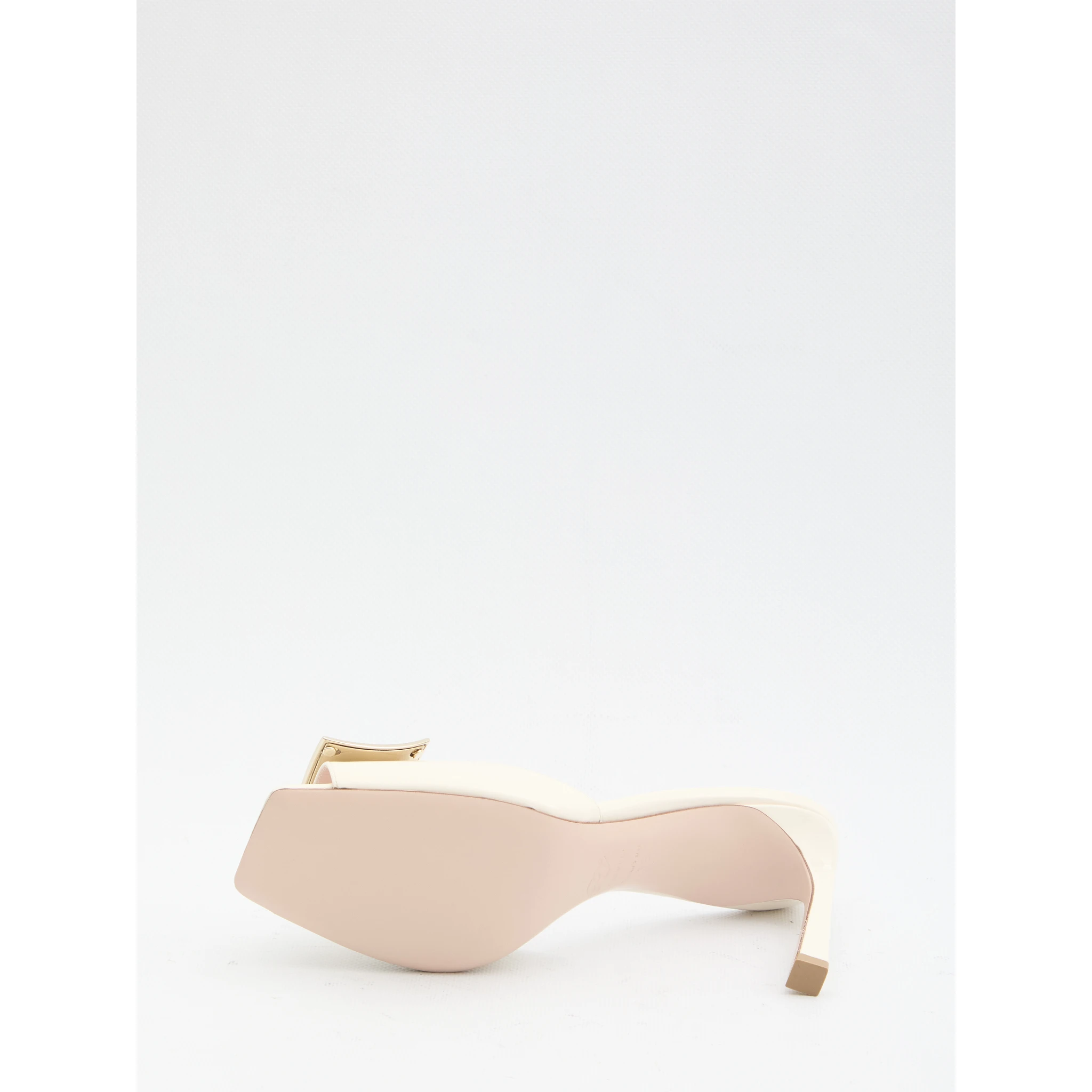 Trompette Metal mule sandals