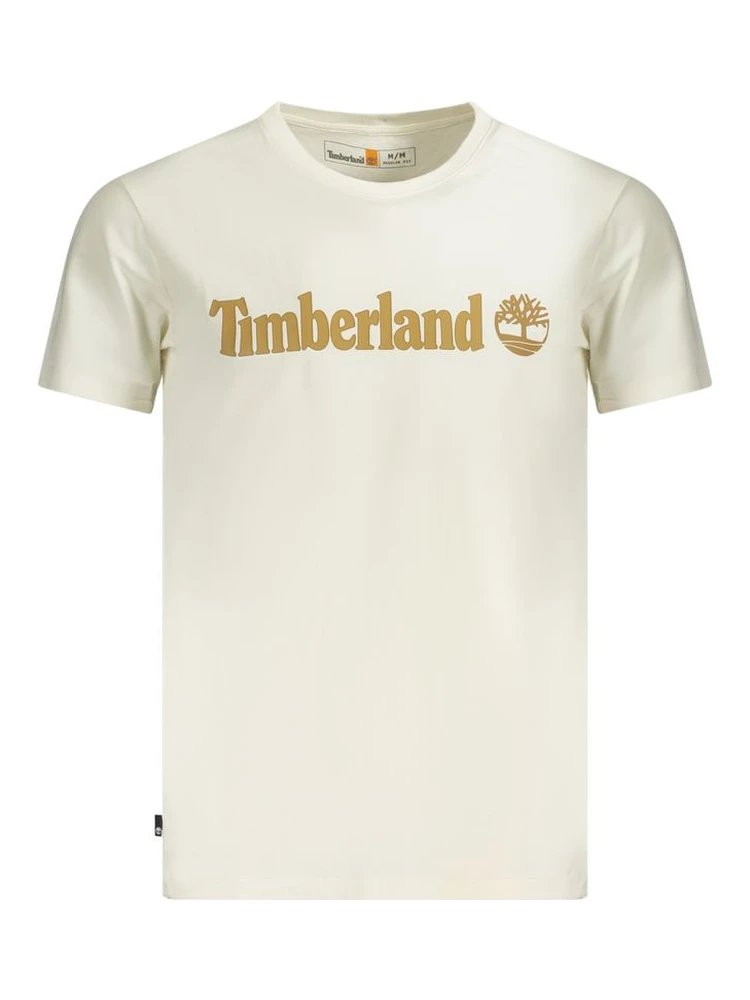 Beige Cotton T-Shirt