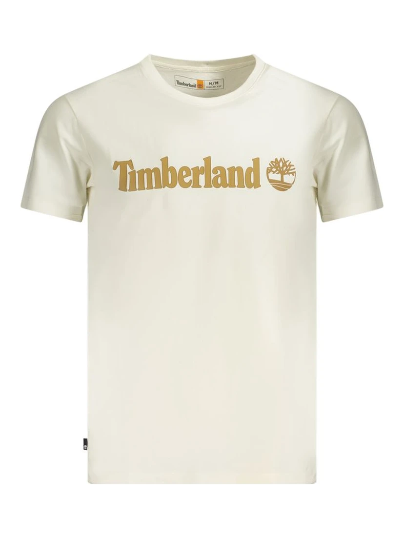Beige Cotton T-Shirt