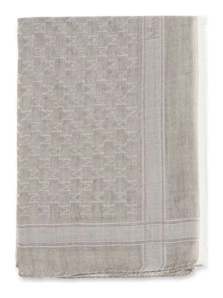 Beige Wool Scarf