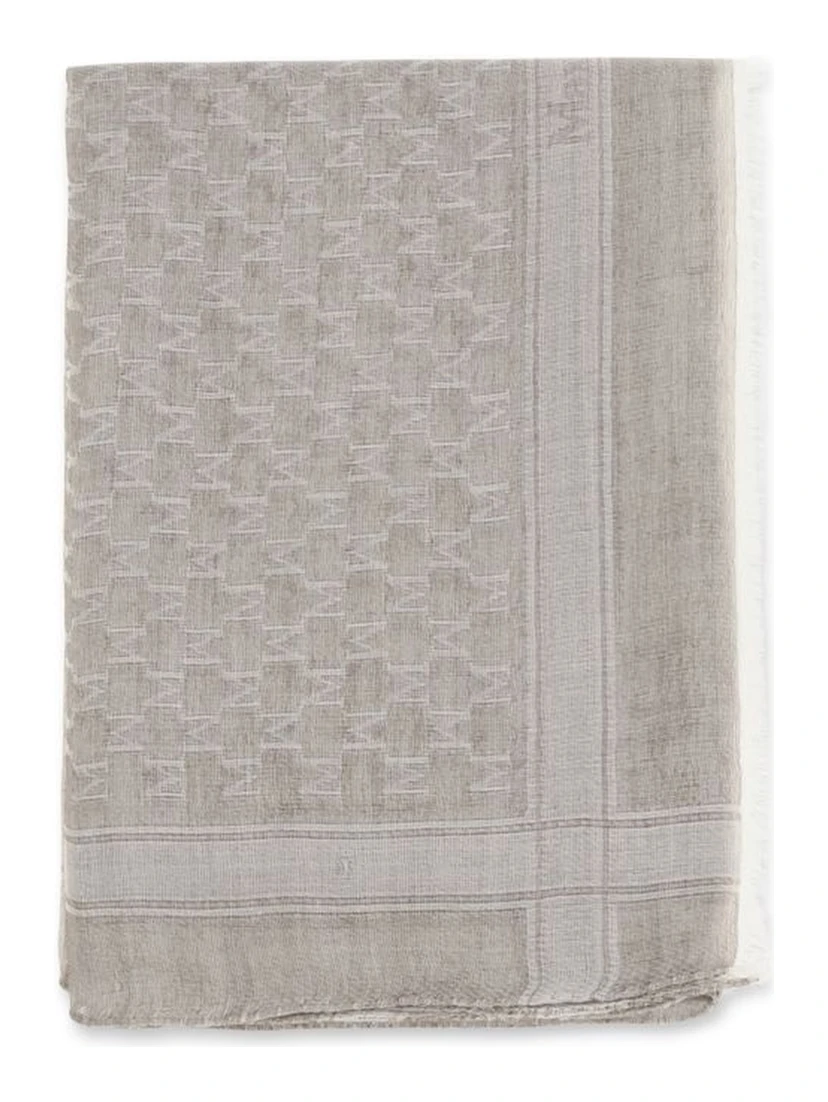 Beige Wool Scarf