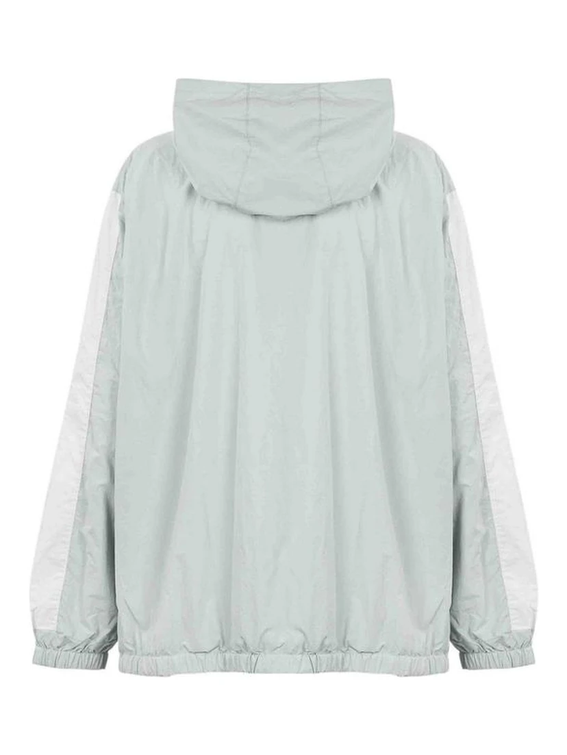 Blue Nylon Shell Jacket