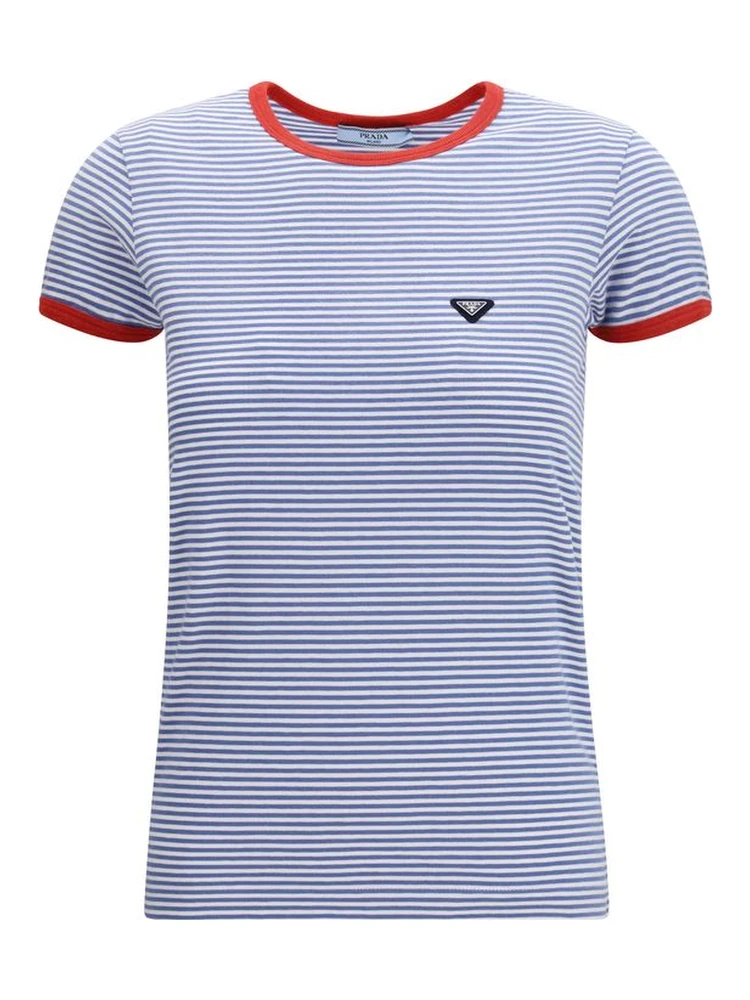 Blue Cotton T-Shirt