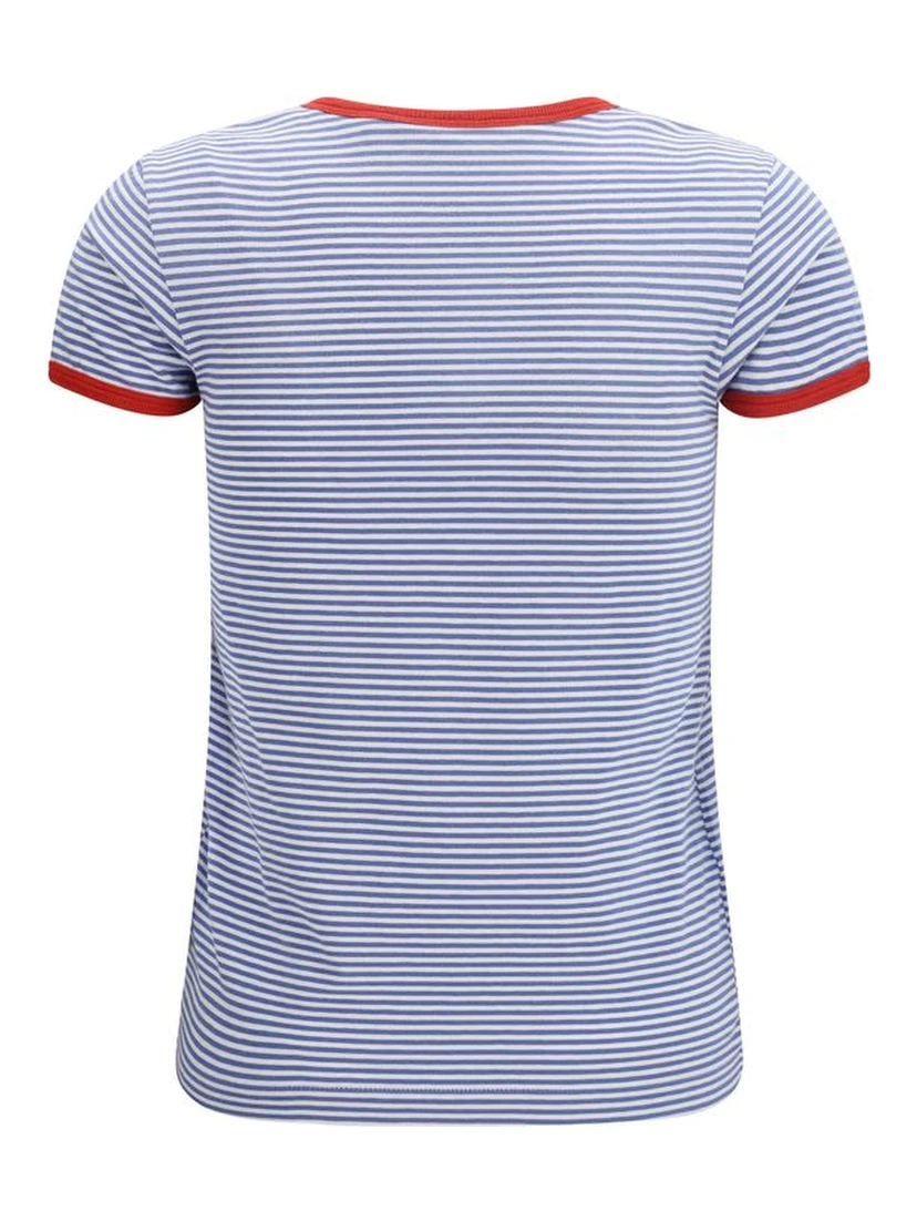 Blue Cotton T-Shirt