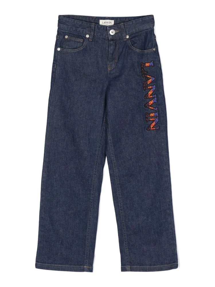 JEANS WITH LOGO