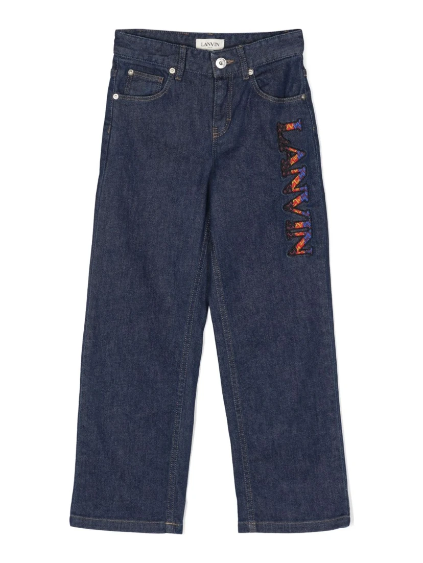 JEANS WITH LOGO