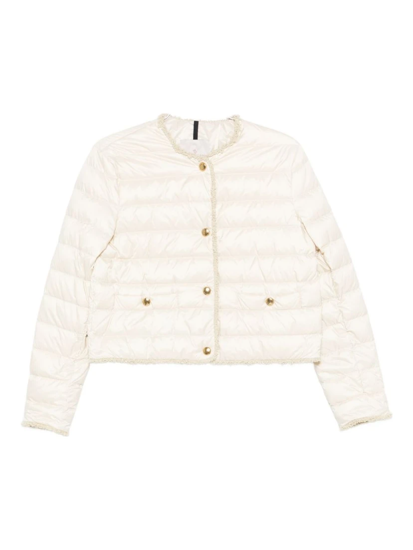 Moncler Coats Beige