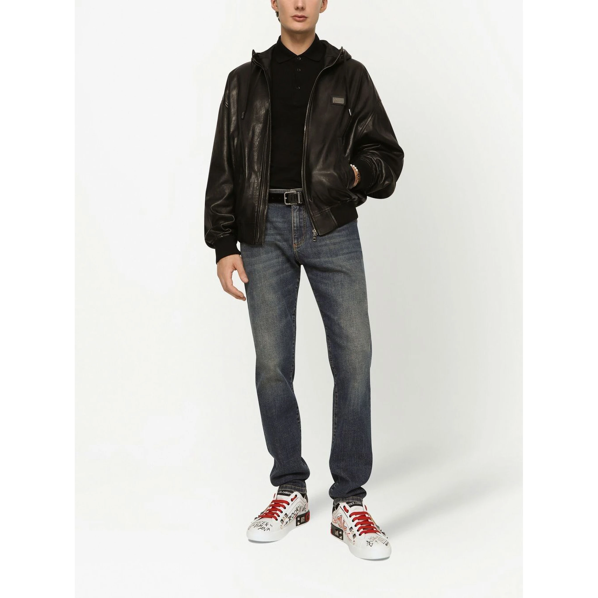 Dolce & Gabbana T-shirts and Polos Black