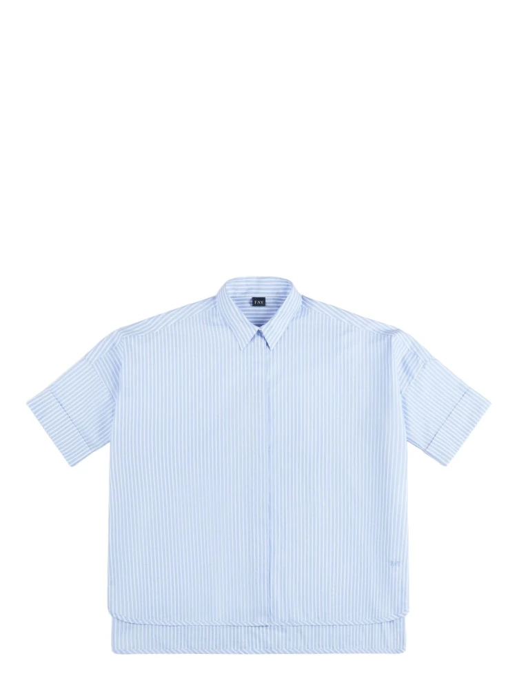 Fay Shirts Blue