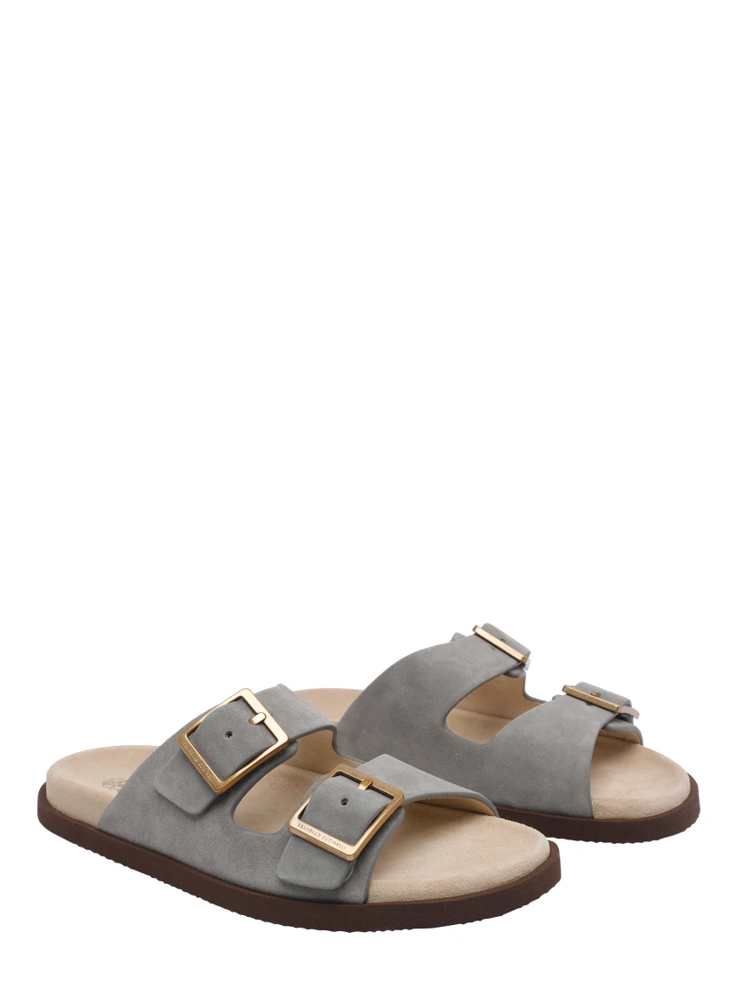 Brunello Cucinelli Flat shoes Grey