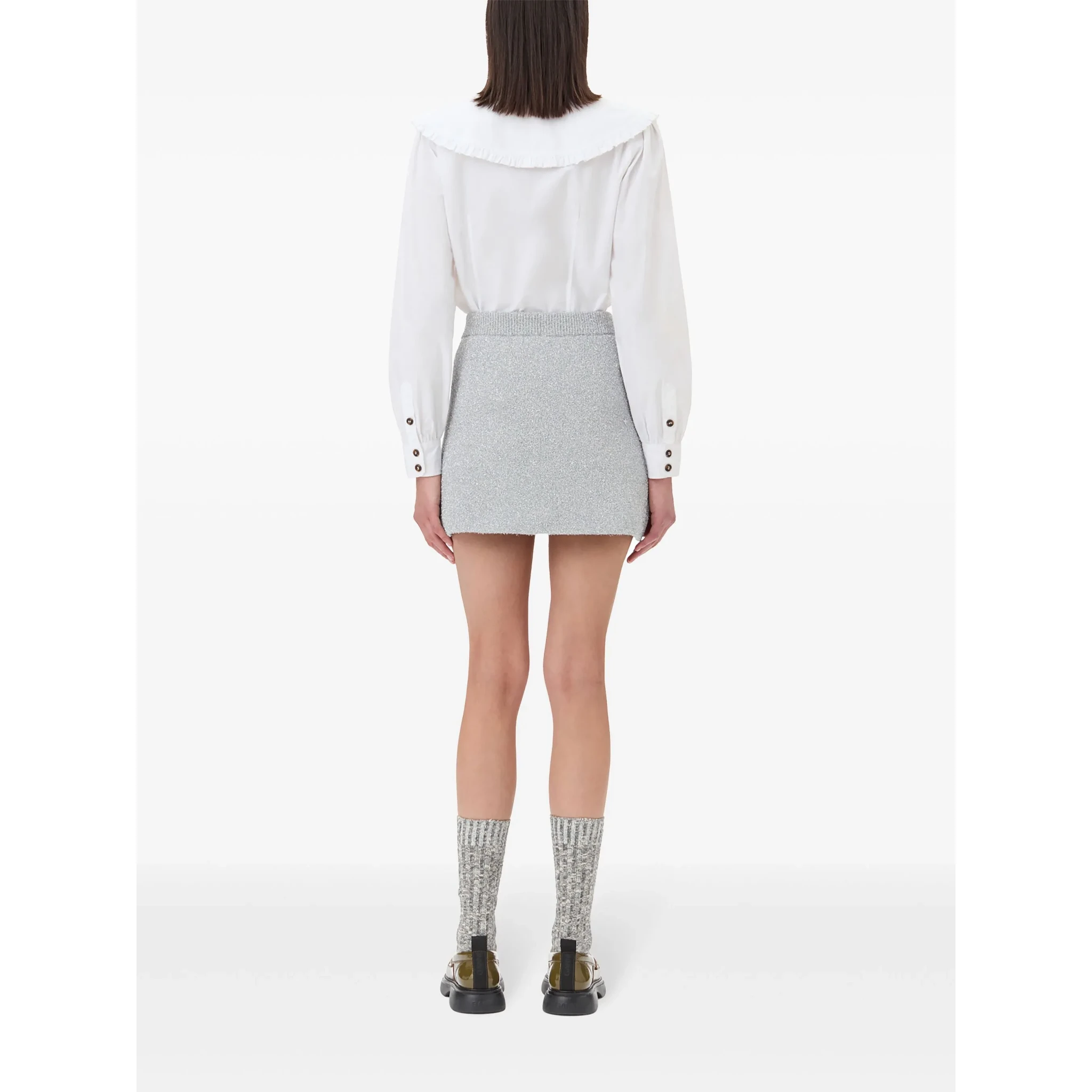 GANNI Skirts Silver