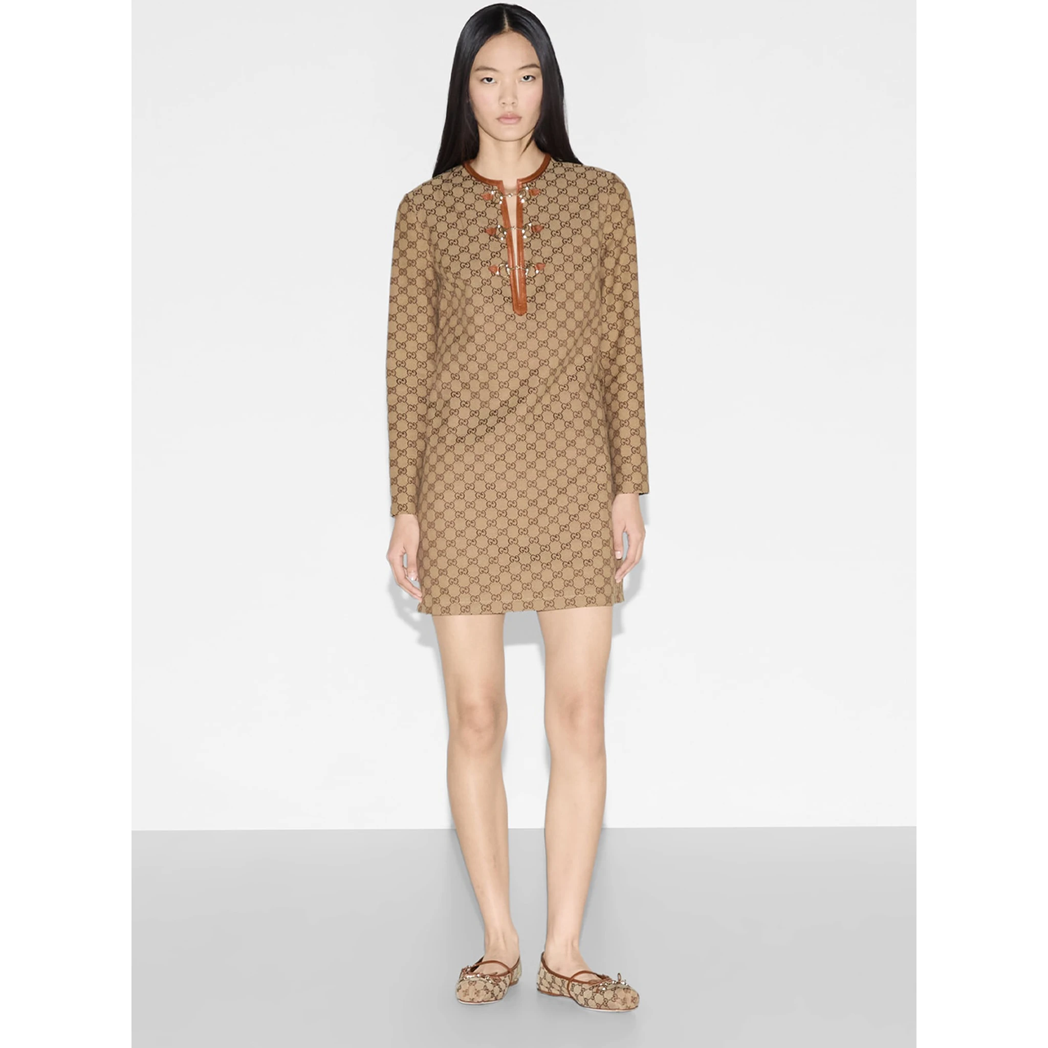 Gucci Dresses Beige