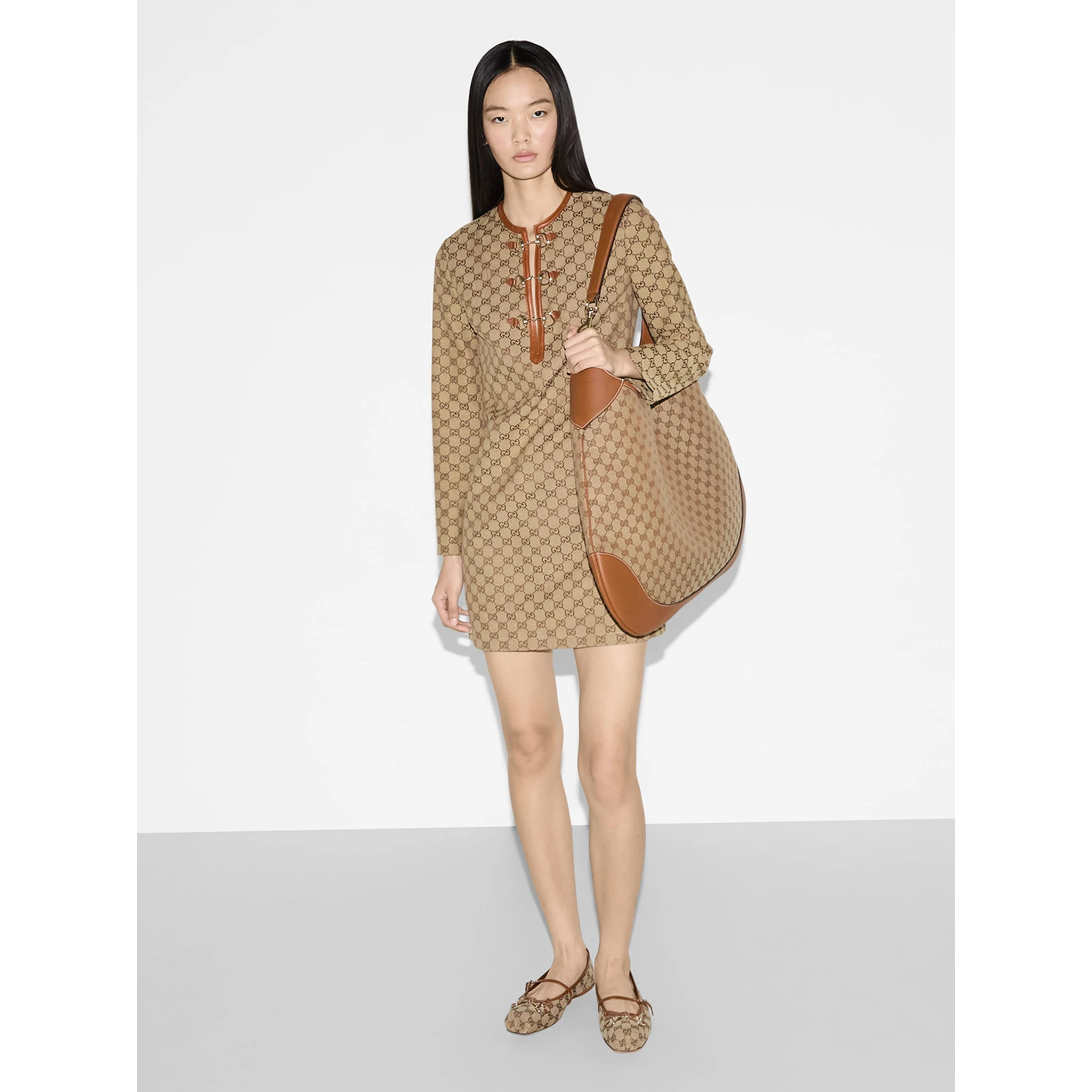 Gucci Dresses Beige