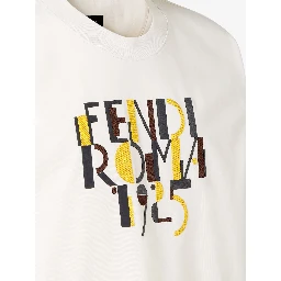 Fendi T-shirts and Polos White