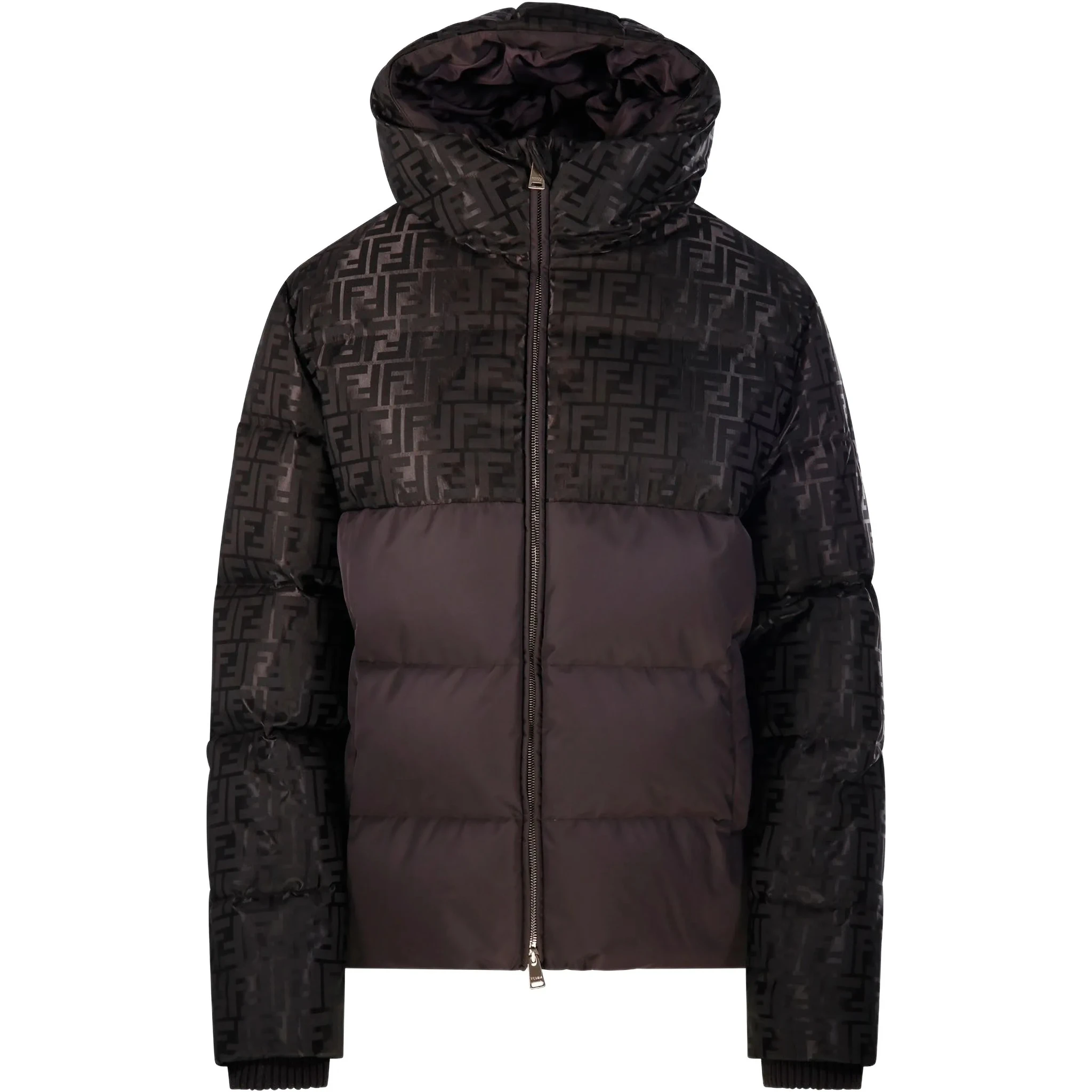 Fendi Coats Brown