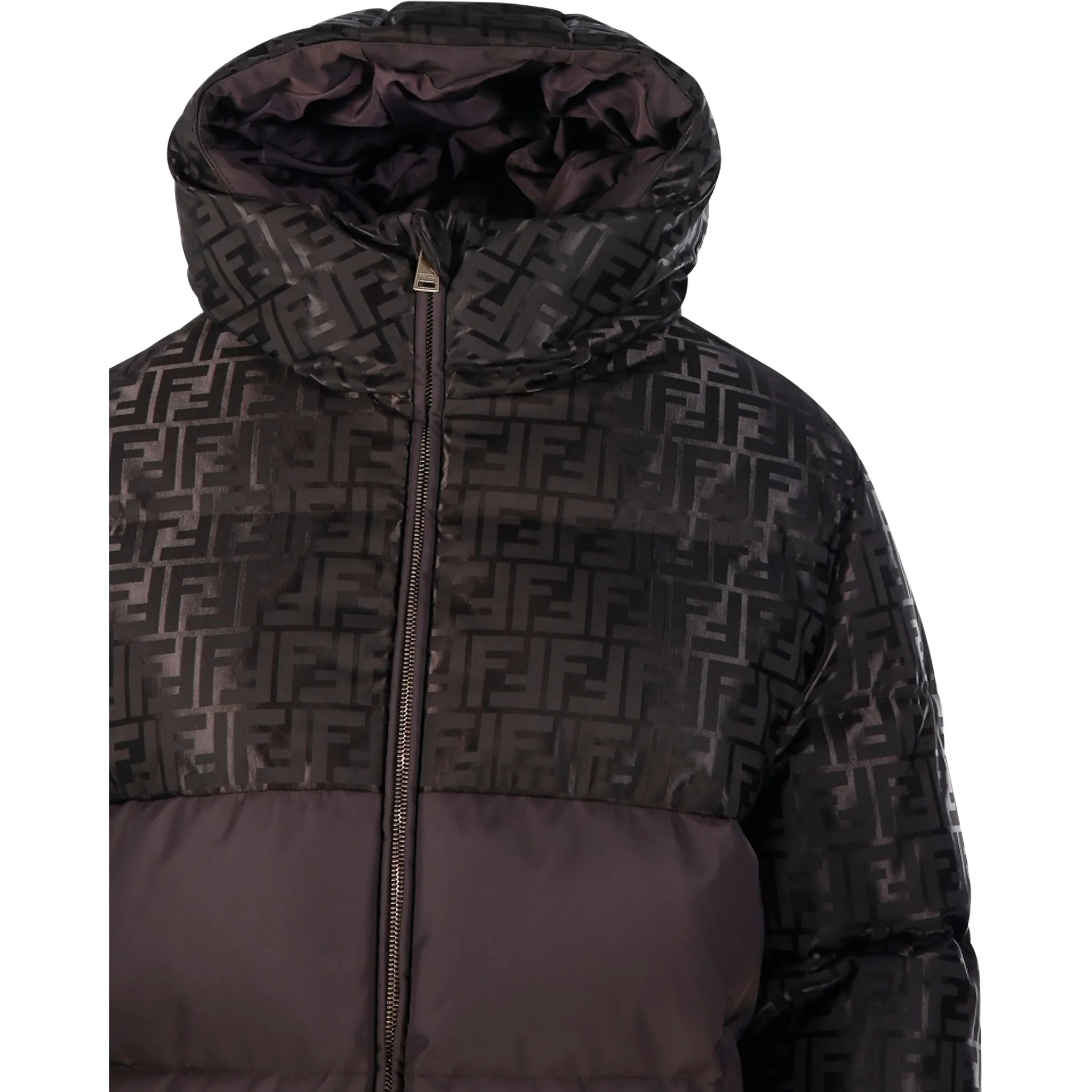 Fendi Coats Brown
