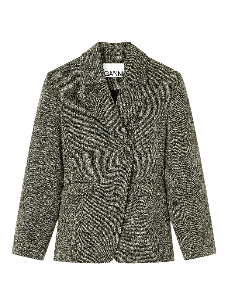 GANNI Jackets Green alternative