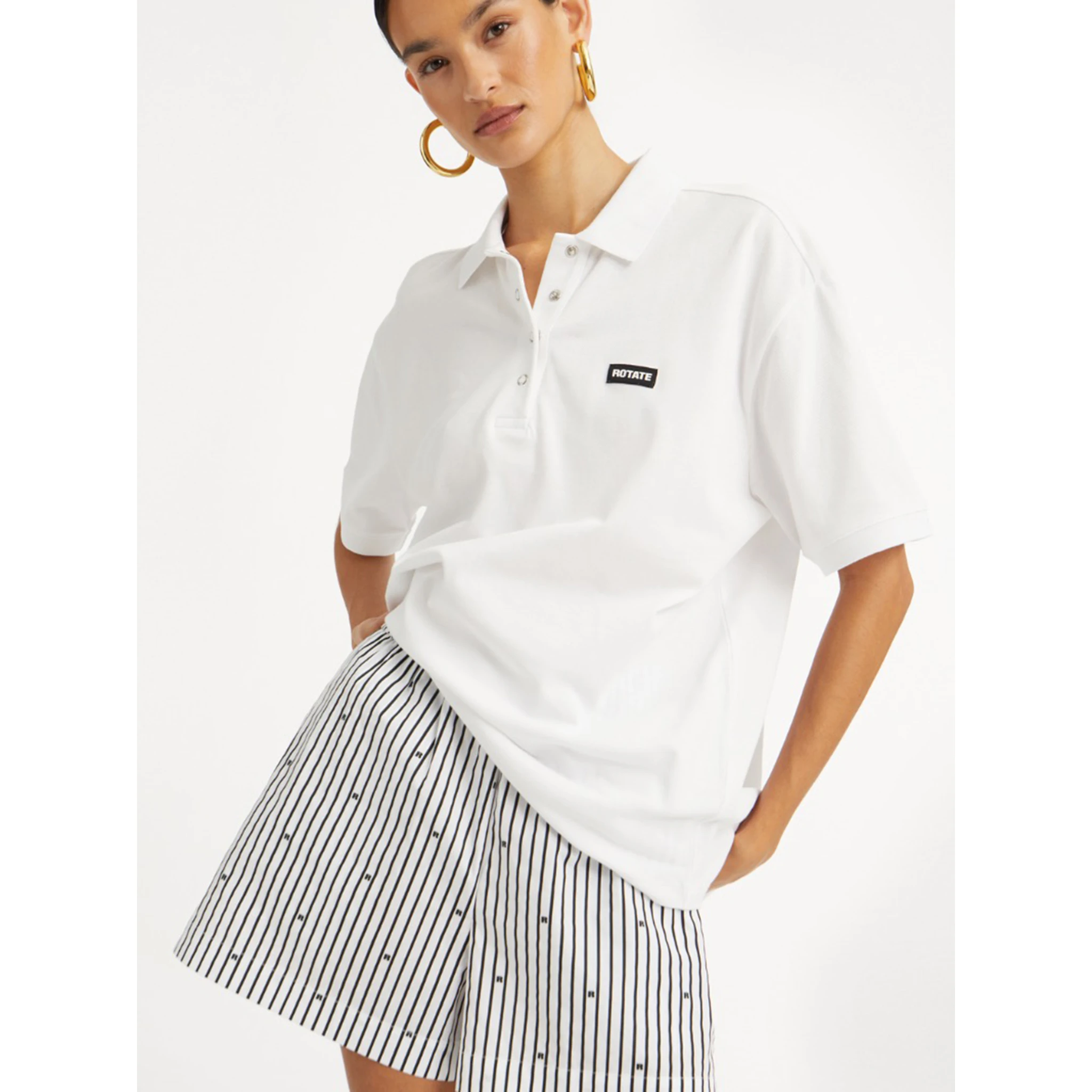 Rotate Shorts White