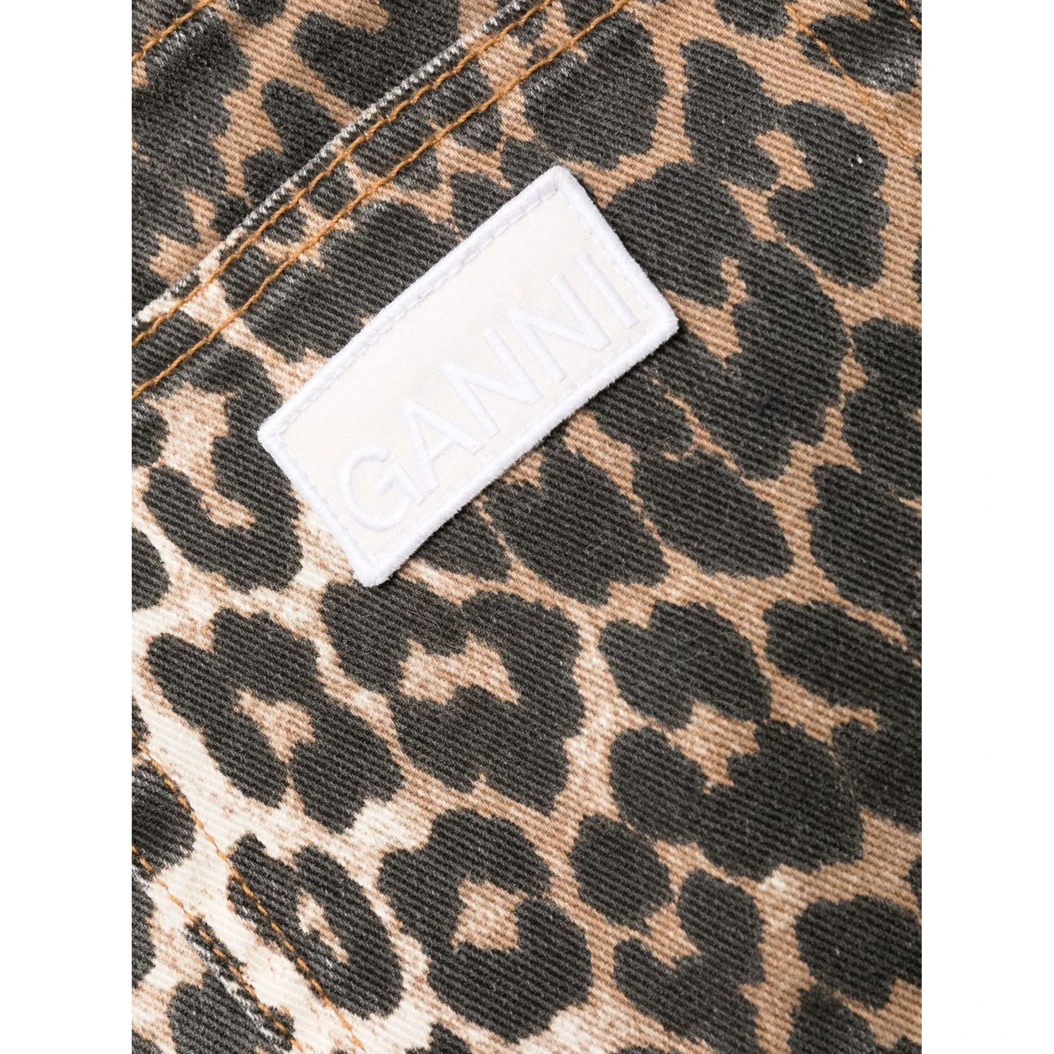 GANNI Jeans Brown
