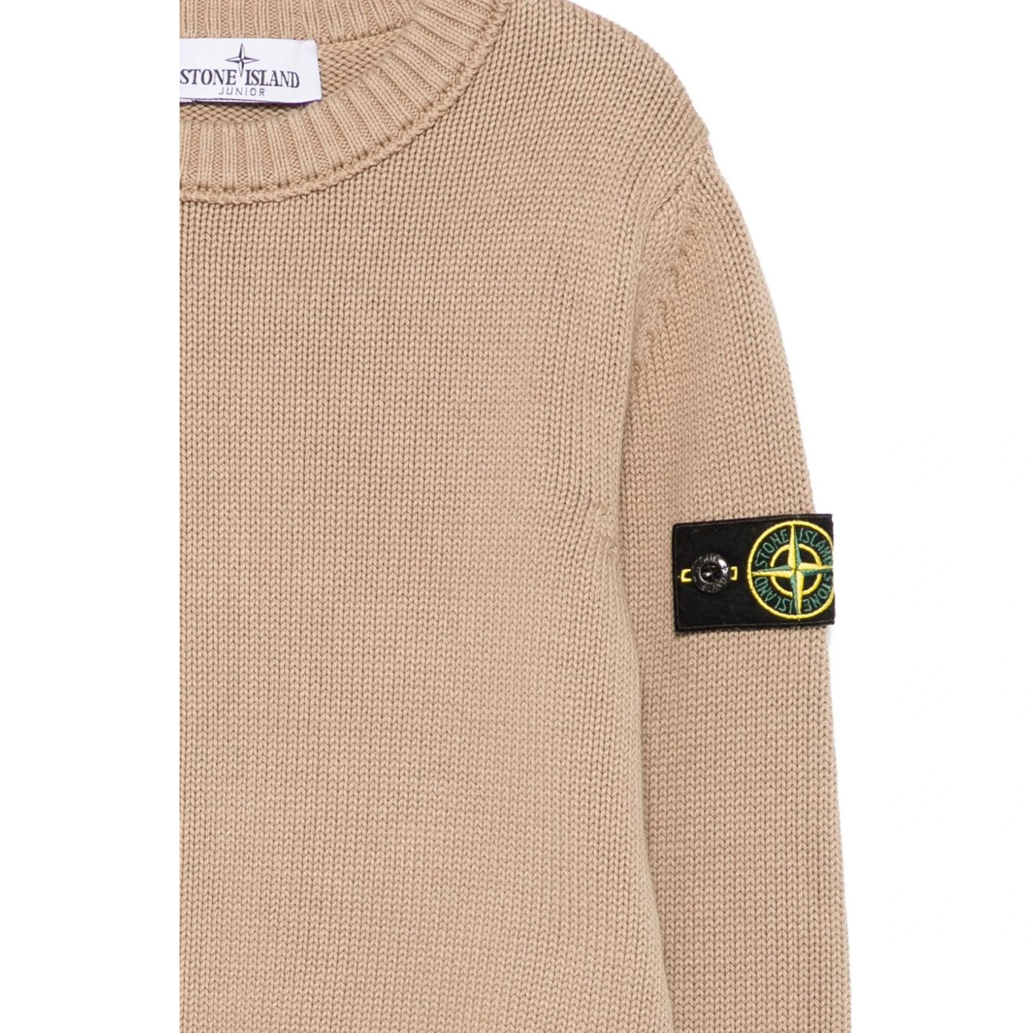 STONE ISLAND KIDS Sweaters Beige