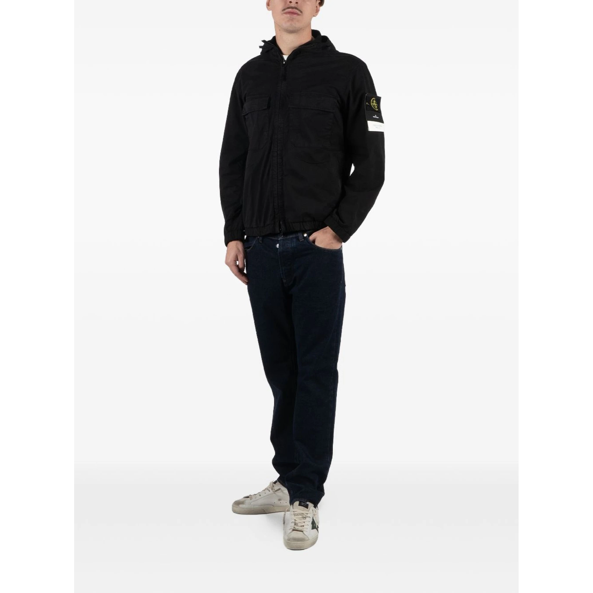 Stone Island Jackets Black