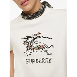 Burberry T-shirts and Polos White