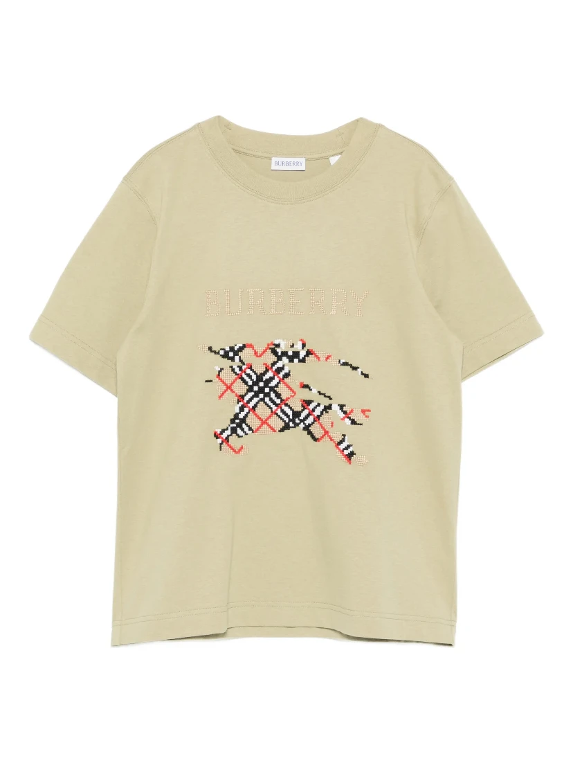 Burberry T-shirts and Polos Green