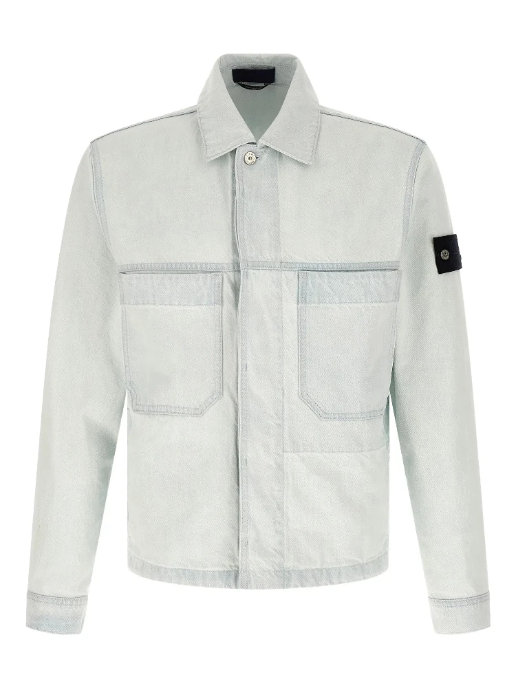 Stone Island Jackets Clear Blue alternative