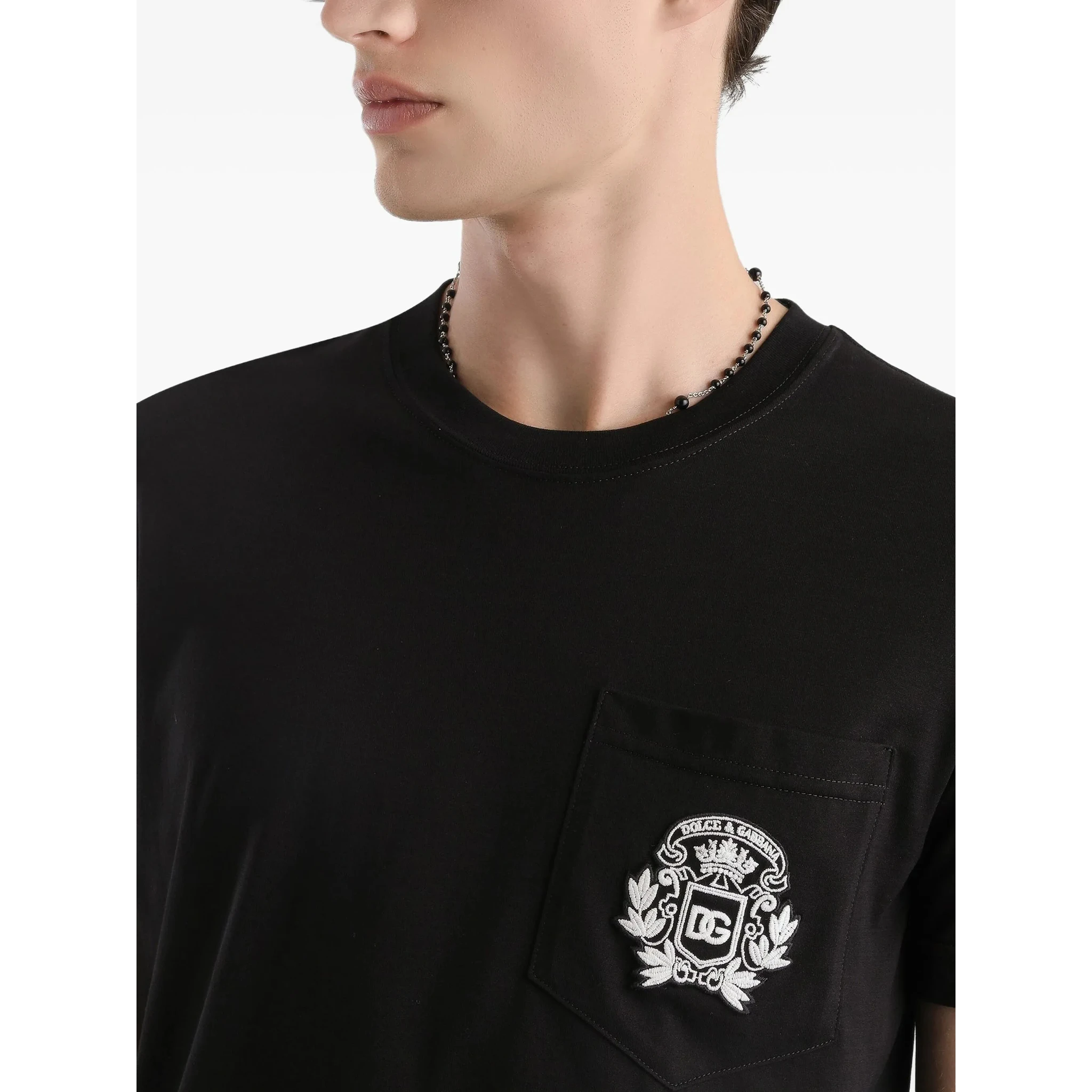 Dolce & Gabbana T-shirts and Polos Black