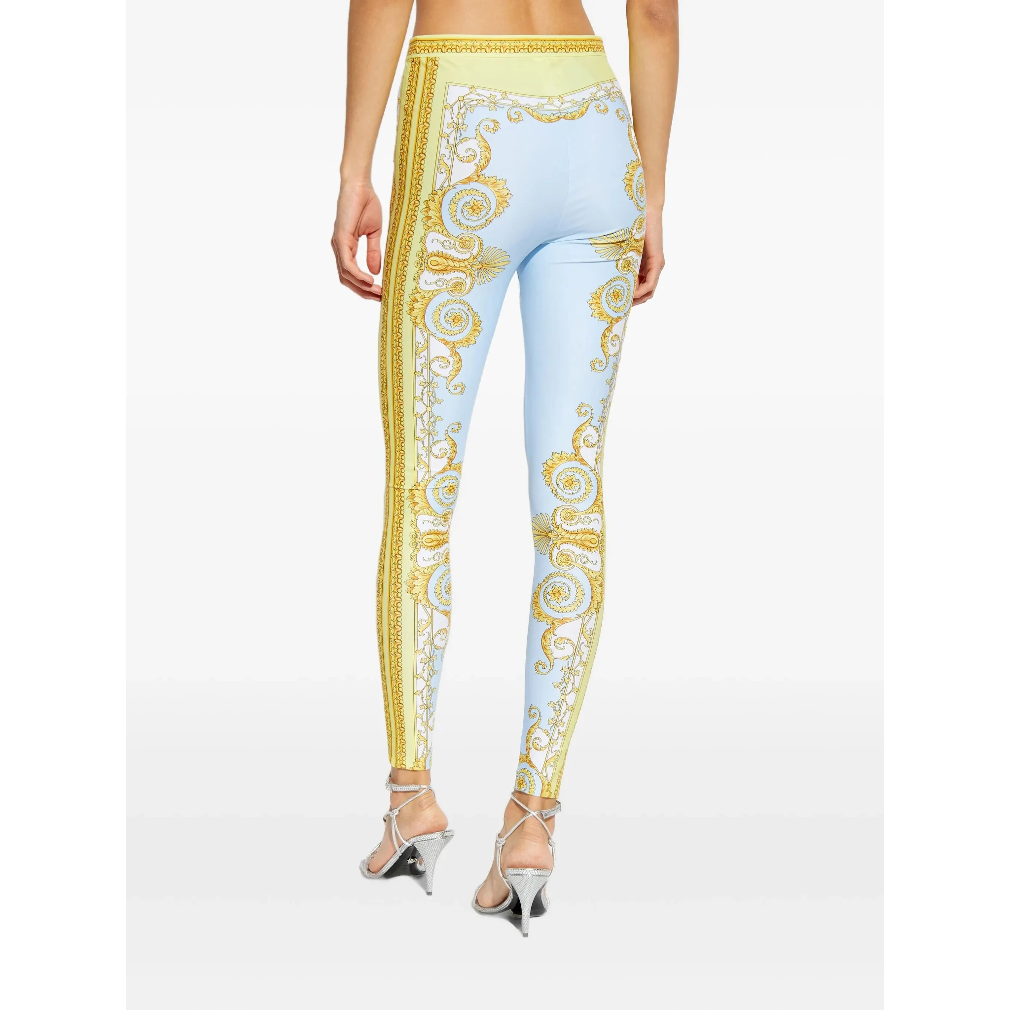 Versace Trousers Clear Blue