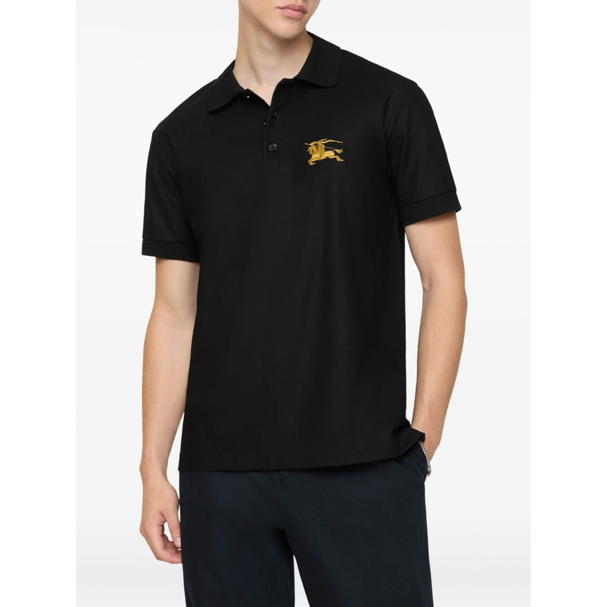Burberry T-shirts and Polos Black