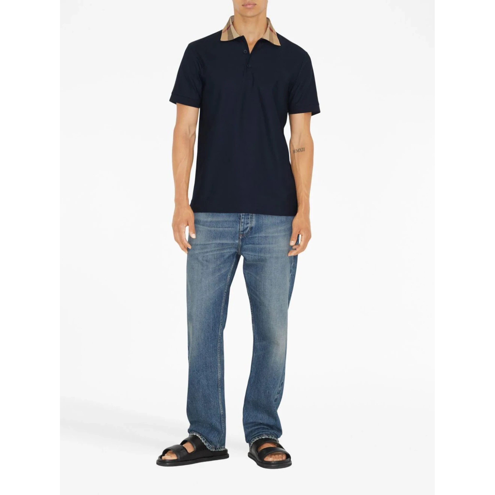 Burberry T-shirts and Polos Blue