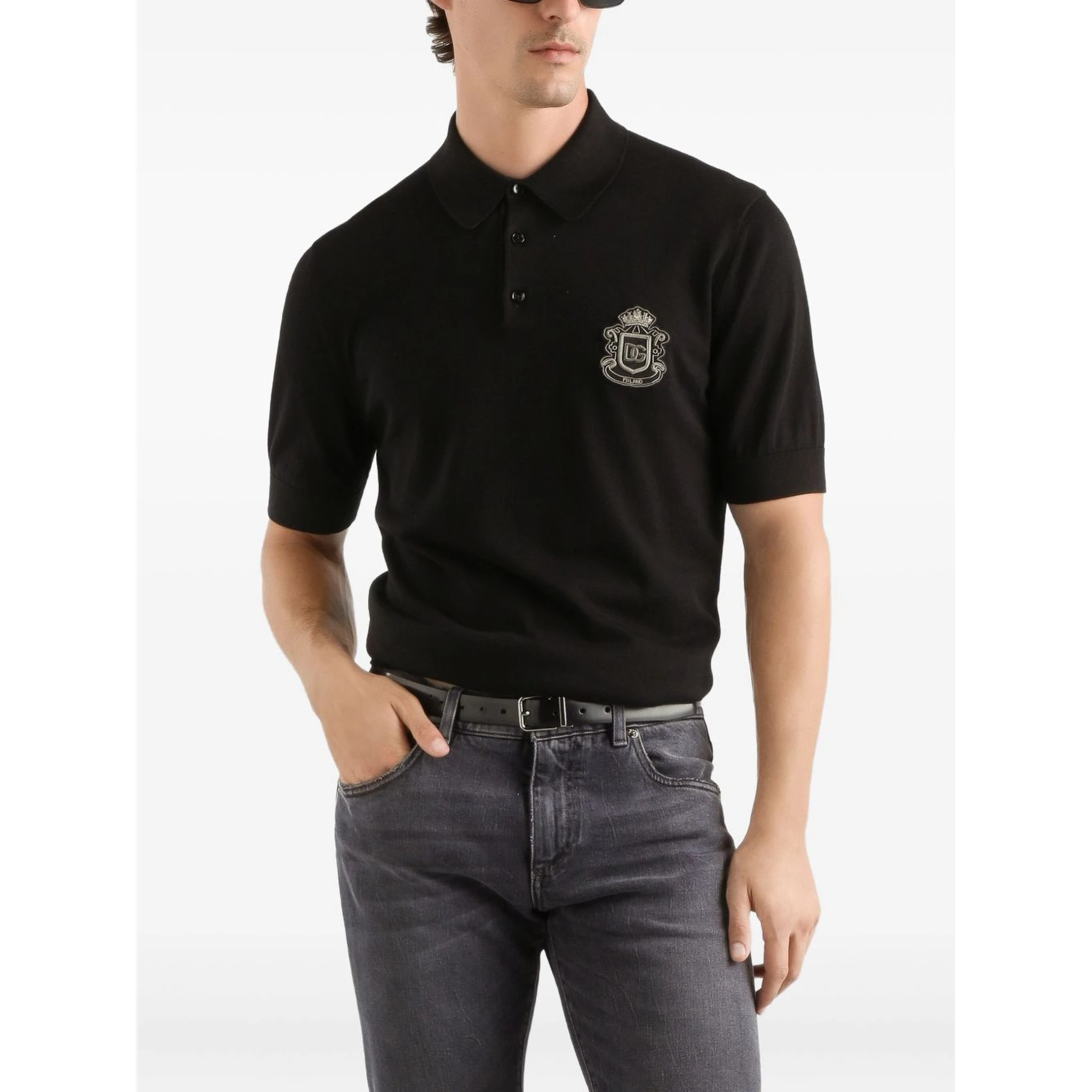 Dolce & Gabbana T-shirts and Polos Black