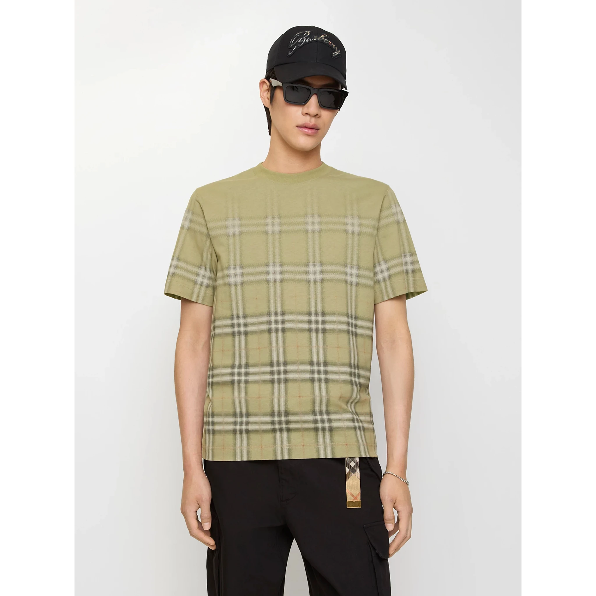 Burberry T-shirts and Polos Green