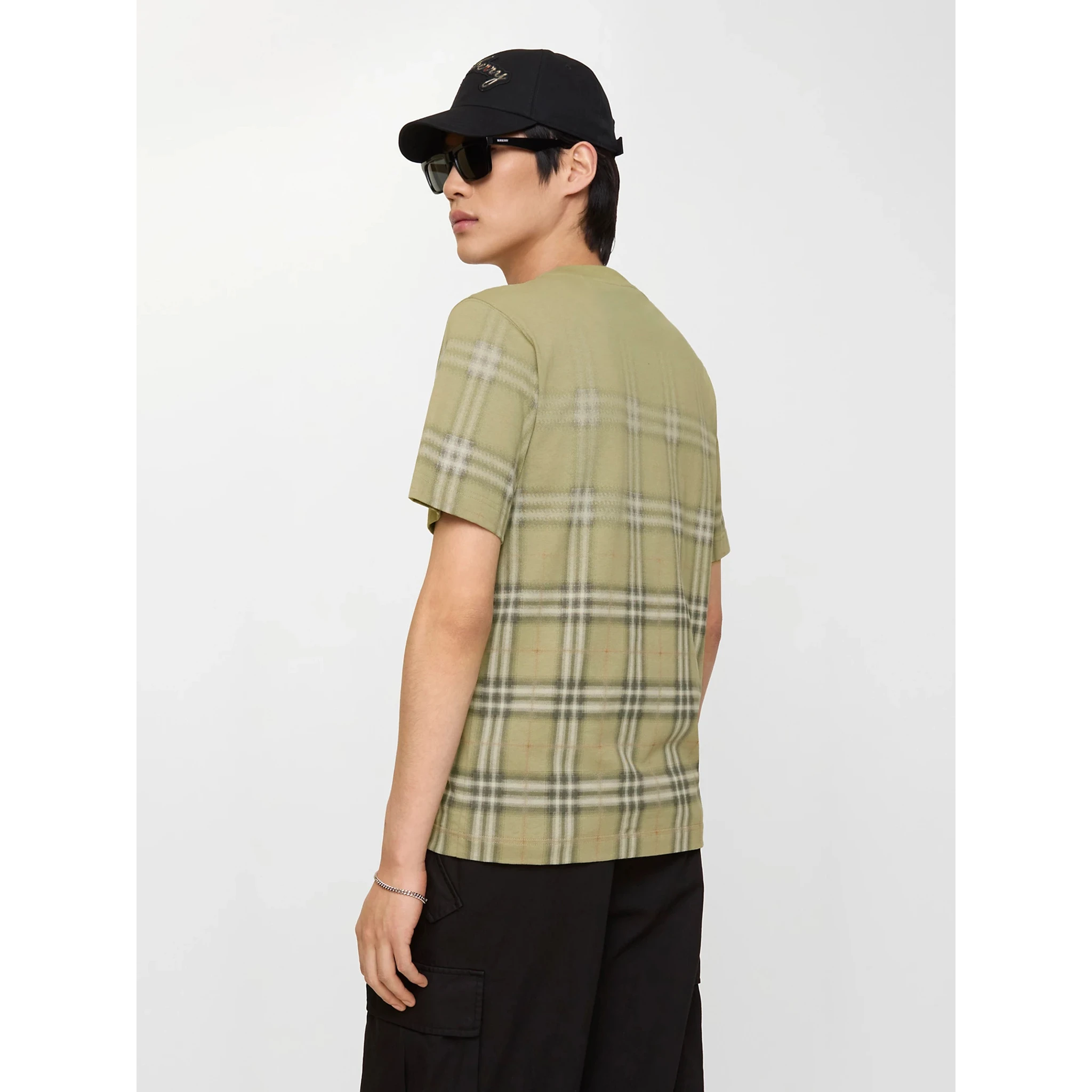 Burberry T-shirts and Polos Green