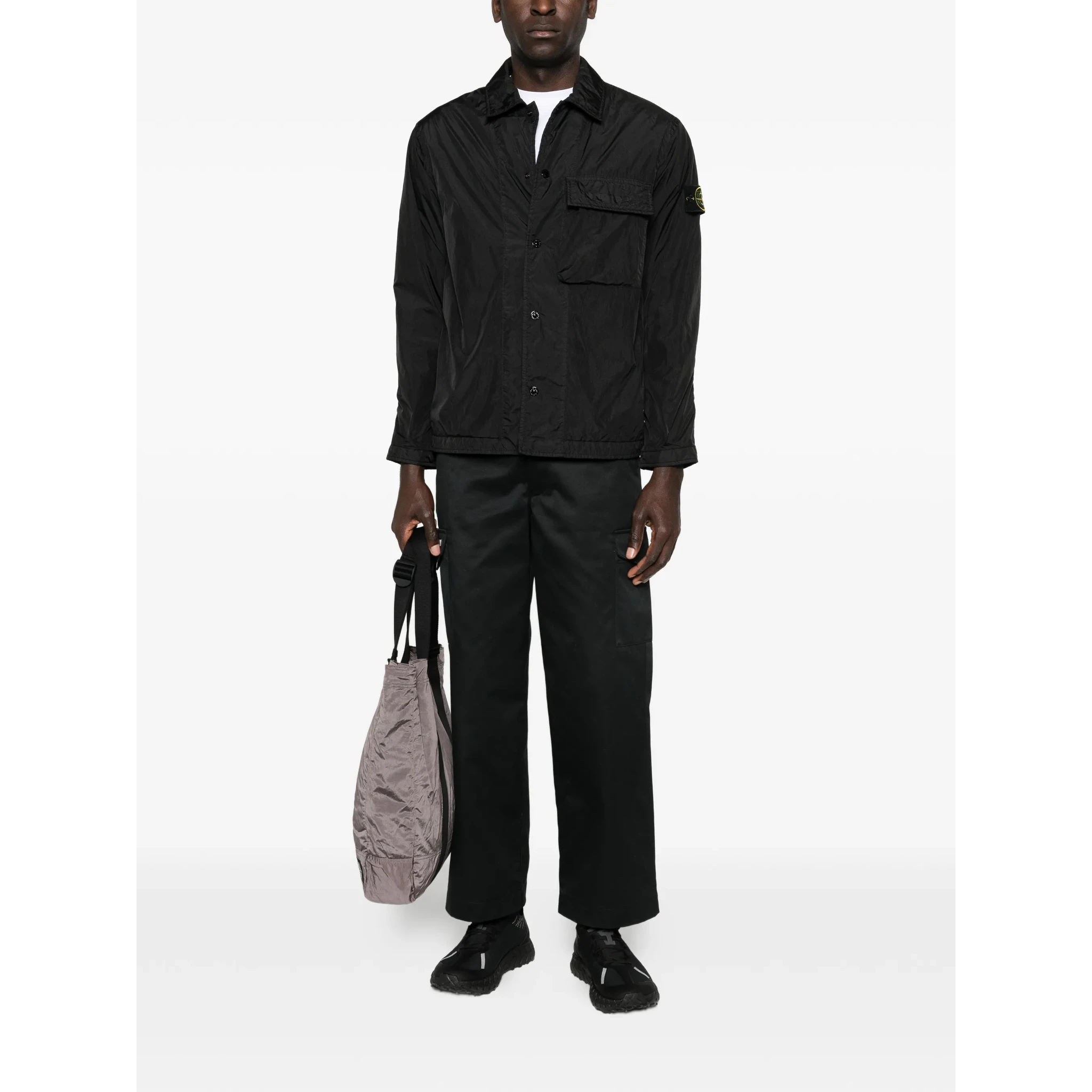 Stone Island Jackets Black