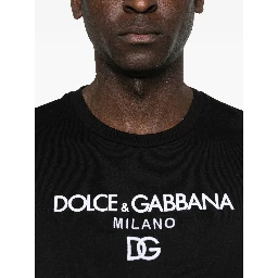 Dolce & Gabbana T-shirts and Polos Black