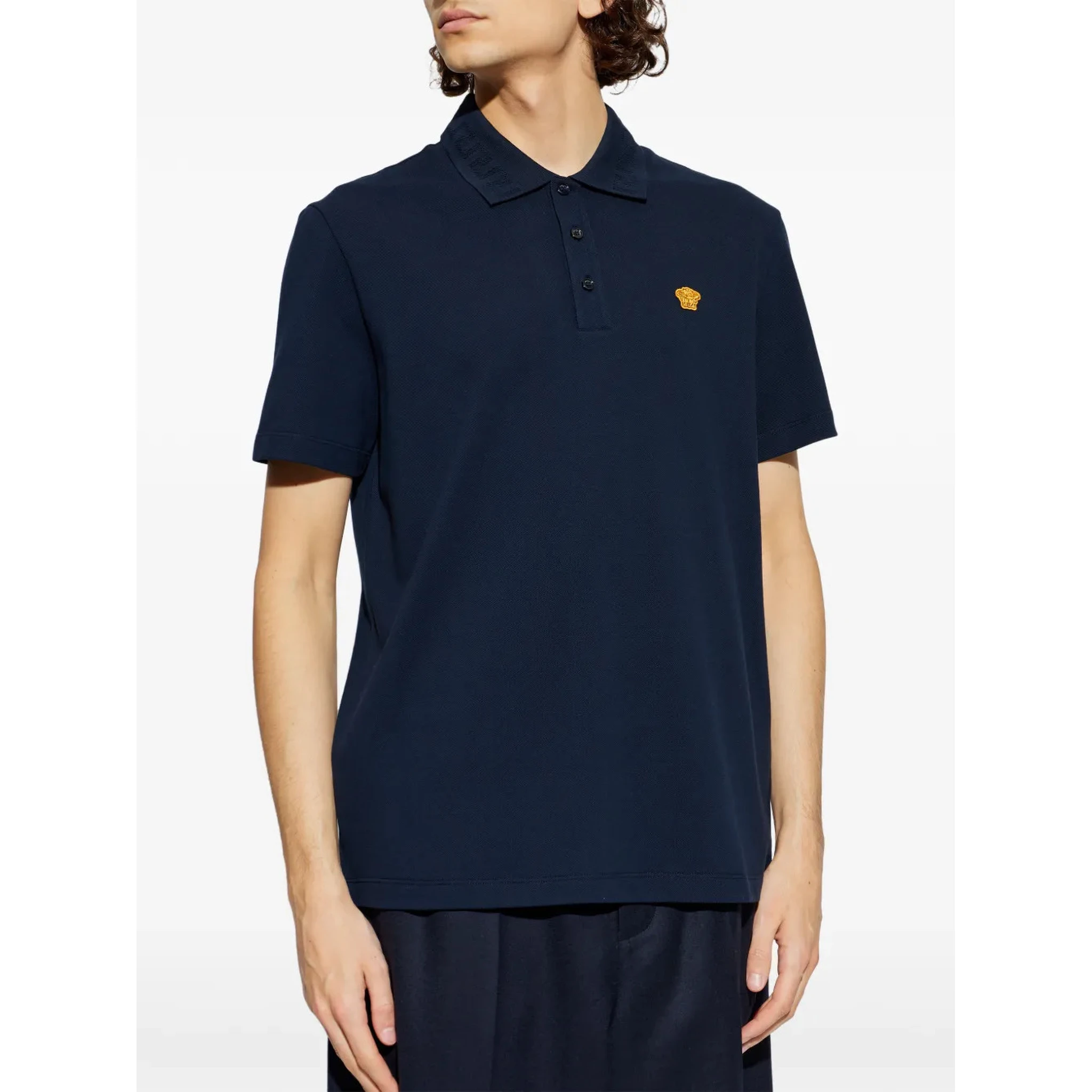 Versace T-shirts and Polos Blue