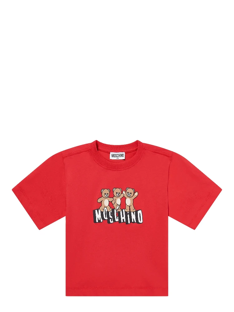 MOSCHINO KIDS T-shirts and Polos Red alternative