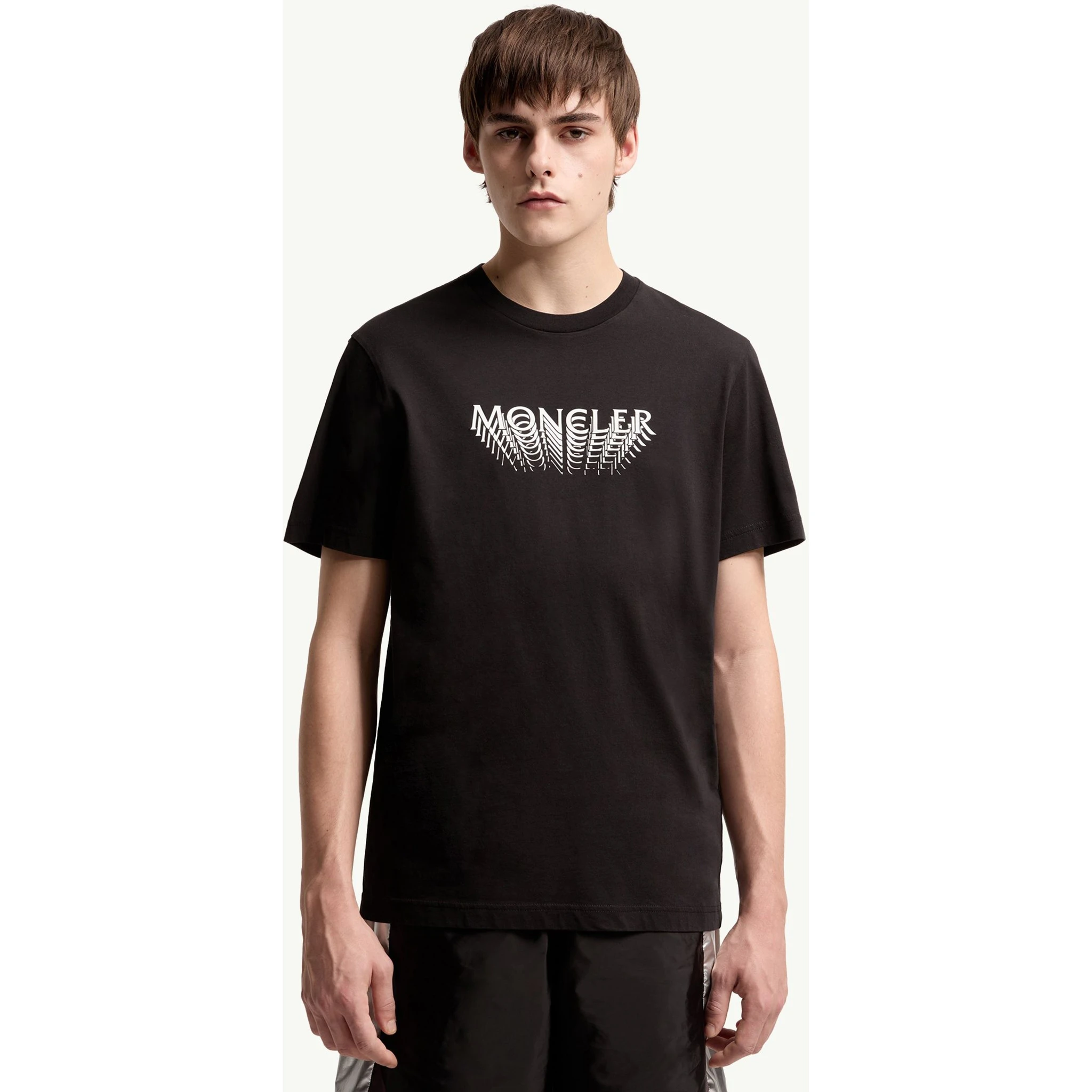 Moncler T-shirts and Polos Black