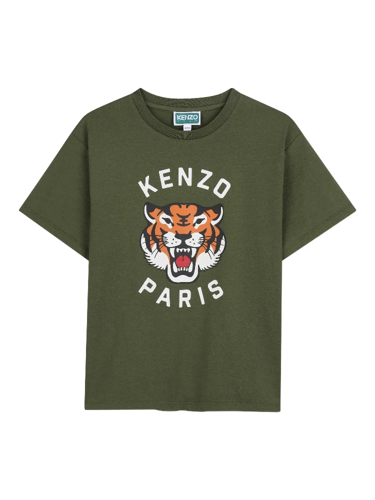 Kenzo Kids T-shirts and Polos Green alternative