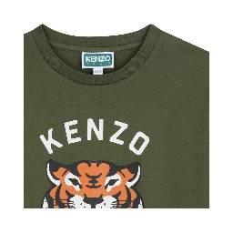 Kenzo Kids T-shirts and Polos Green