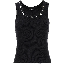 Tank top emboidery studs
