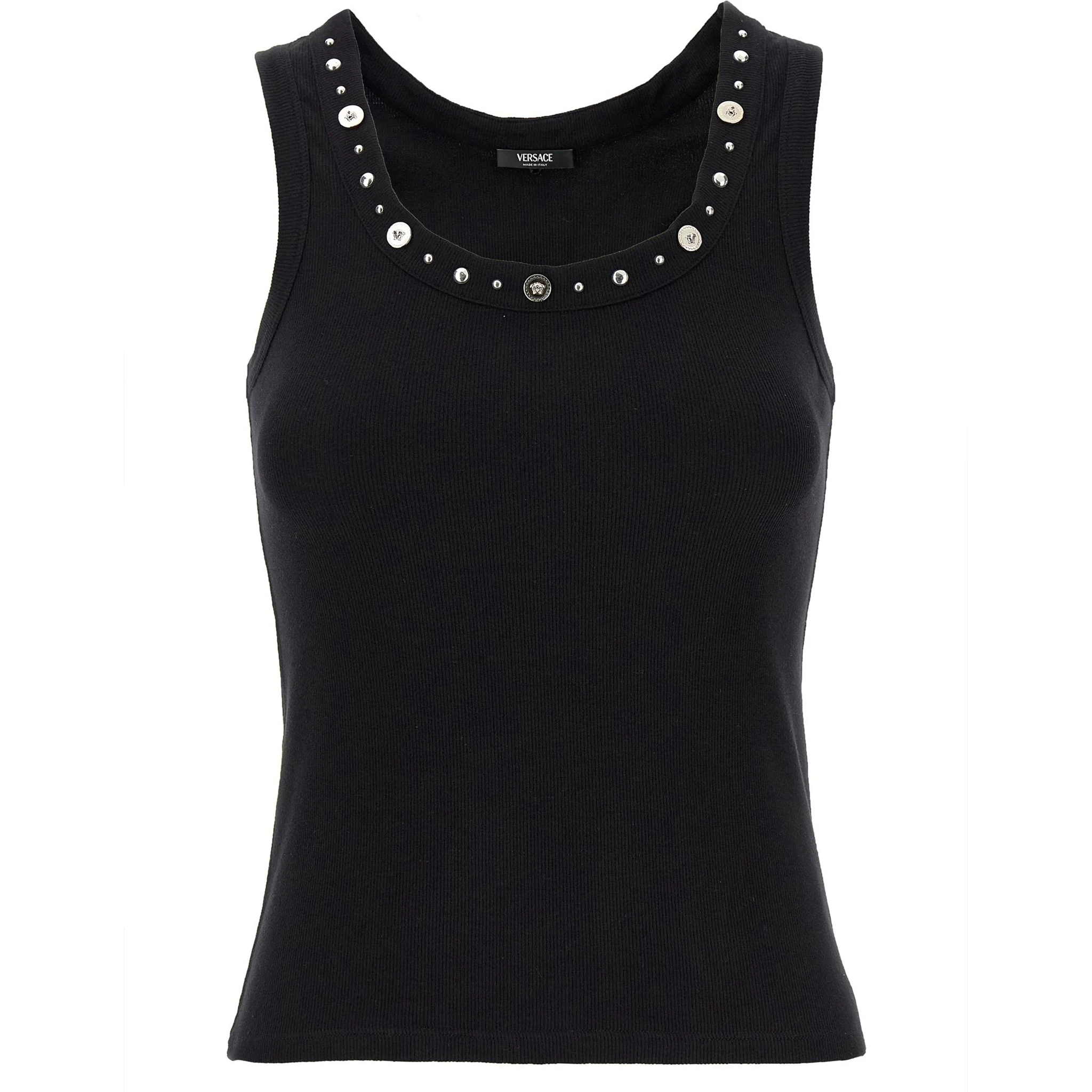 Tank top emboidery studs