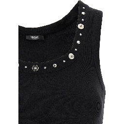 Tank top emboidery studs