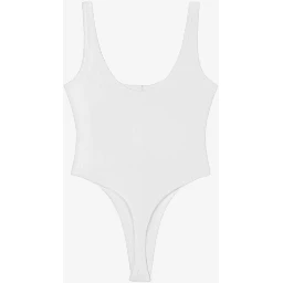 Bodysuit cotton rib