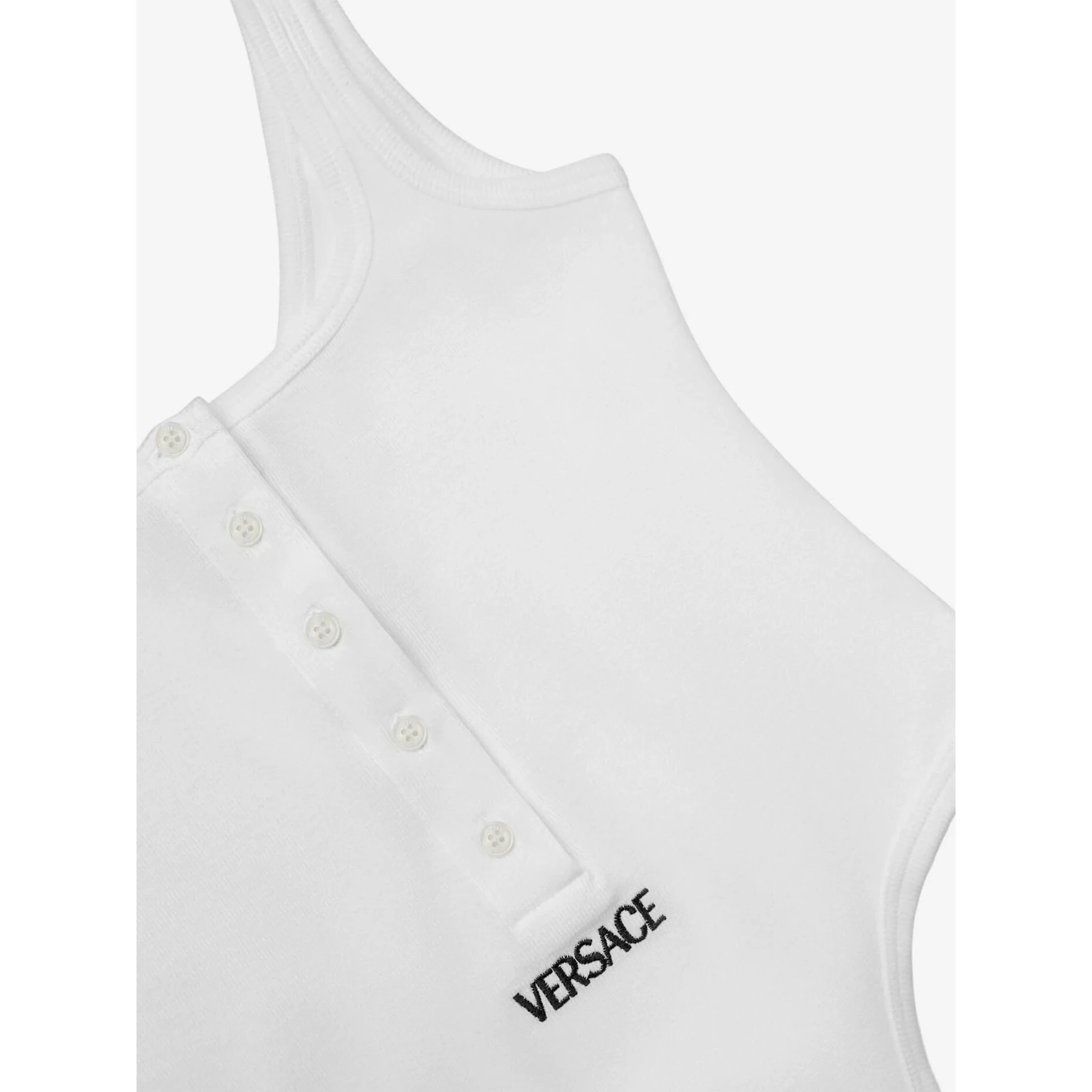 Bodysuit cotton rib