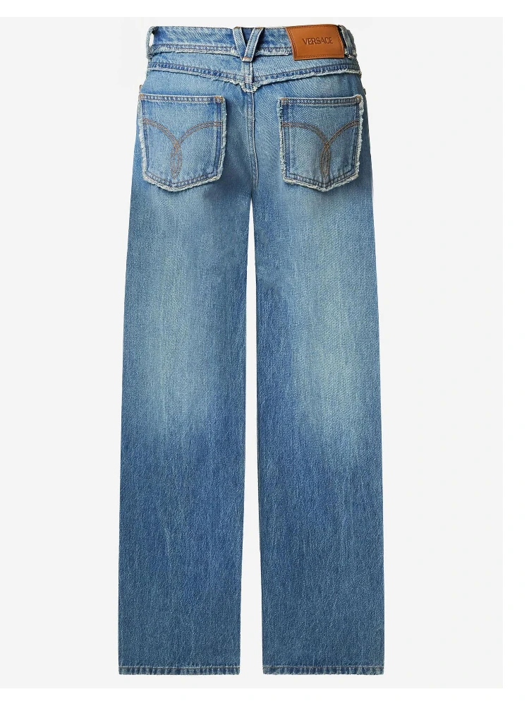 Raw cut frayed jeans alternative