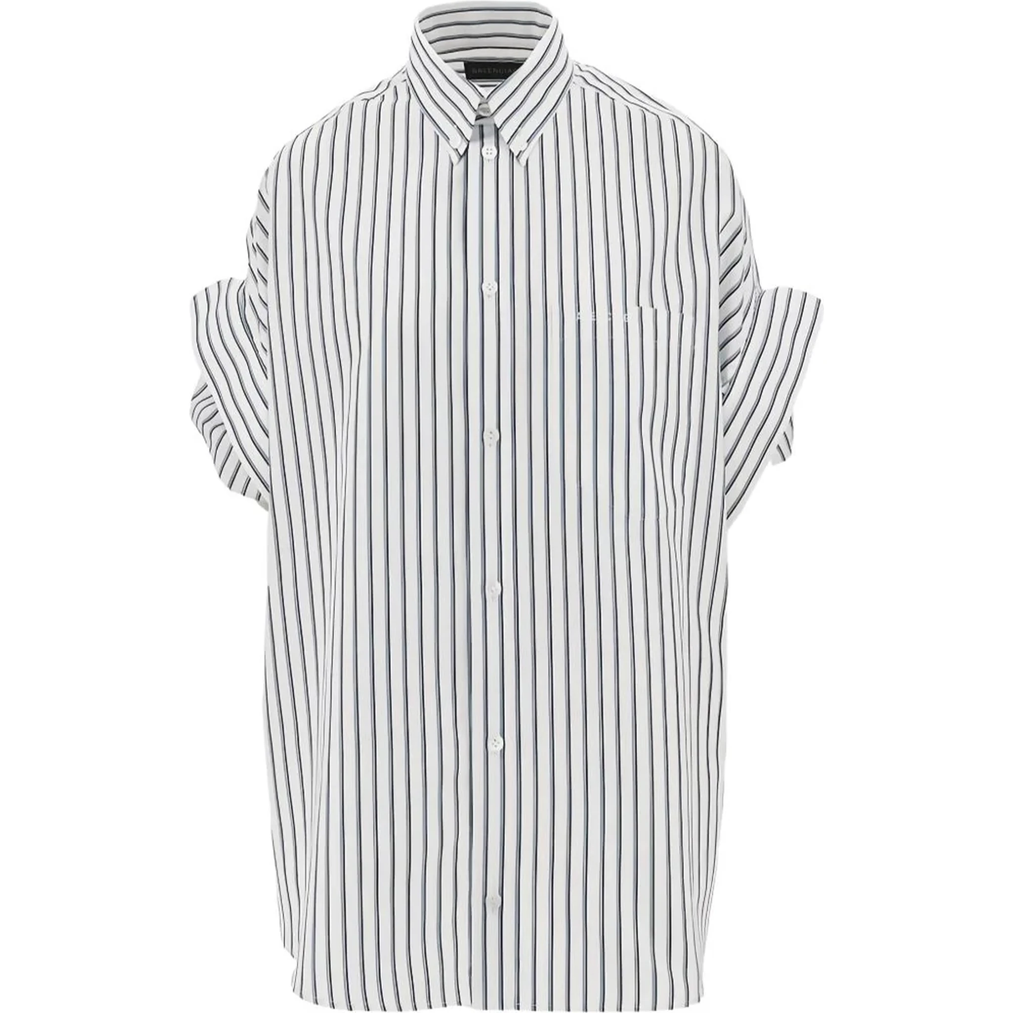 Shirt with cuff sleeves