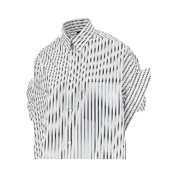 Shirt with cuff sleeves